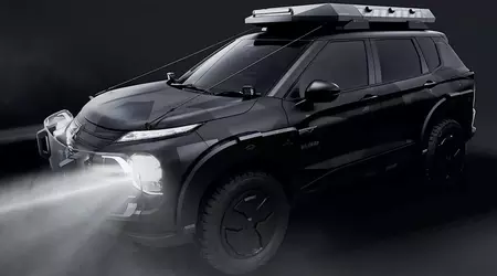 Metal Gear Solid: Mitsubishi rivela la Outlander PHEV Night Seeker Concept