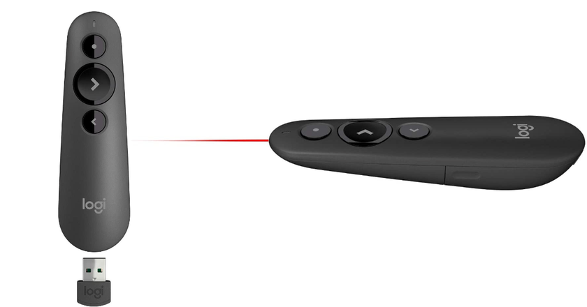 Telecomando di presentazione Logitech R500s per mac