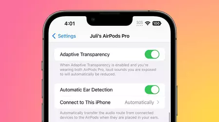 Che colpo di scena: la trasparenza adattiva per AirPods Pro e AirPods Max nella beta di iOS 16.1 si è rivelata essere un bug