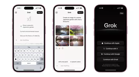 Il chatbot xAI Grok di Elon Musk è ora disponibile come applicazione separata e gratuita