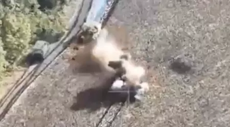 Il video del giorno: Carro armato ucraino colpisce APC russo a distanza ravvicinata (aggiornato)