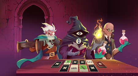 Il gioco del giorno: Pairs & Perils - una combinazione di memory e avventure sotterranee in cui bisogna creare i propri mazzi di carte. 