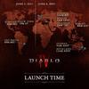 Blizzard ha pubblicato delle mappe che mostrano chiaramente la data e l'ora di uscita di Diablo IV in diversi fusi orari.-5 Blizzard ha pubblicato delle mappe che mostrano chiaramente la data e l'ora di uscita di Diablo IV in diversi fusi orari.-5