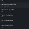 Impostazione dei gesti in Android 16