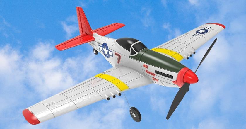 s-idee® Volantex RC Mustang P51 miglior aliante rc