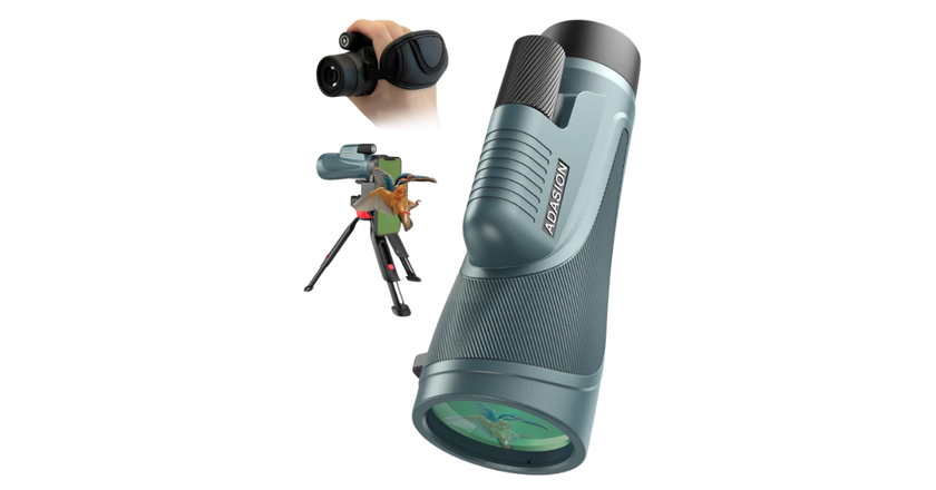 Adasion 12x56  monocolo con adattatore per smartphone