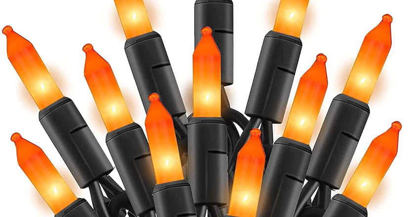 Luci luminose della stringa Dazzle Bright luci di halloween da esterno