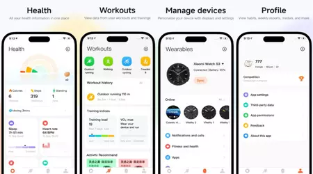Xiaomi ha aggiornato il design dell'app Mi Fitness