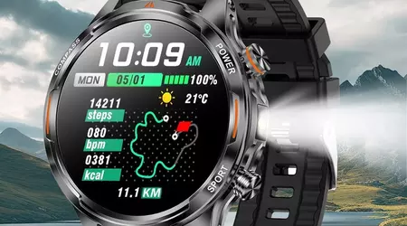Introducendo Rogbid Enduro — smartwatch con un corpo resistente, una batteria da 1100 mAh da record e un prezzo di soli $30