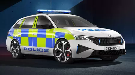 Škoda Octavia vRS pronta per le flotte della polizia