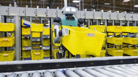 Amazon ha iniziato a utilizzare i robot umanoidi Digit di Agility Robotics nei suoi magazzini.