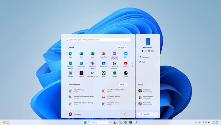 Windows 11 consente di integrare l'iPhone ...