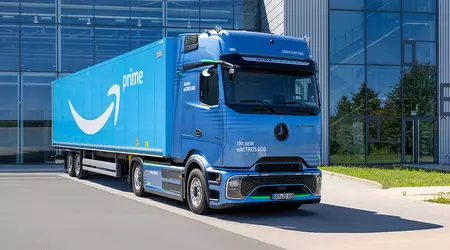 Amazon ha ordinato oltre 200 autocarri elettrici Mercedes-Benz eActros 600