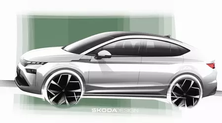 Sono stati mostrati i primi bozzetti di design della Škoda Enyaq e della Enyaq Coupé aggiornate con il design Modern Solid
