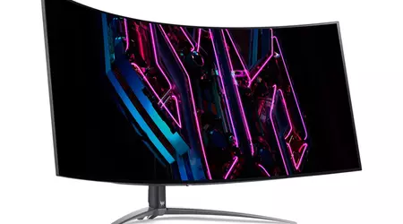 Il monitor da gioco Acer Predator X45 curvo 3.4K con frame rate di 240Hz è in vendita a otto mesi dal suo annuncio a un prezzo scontato