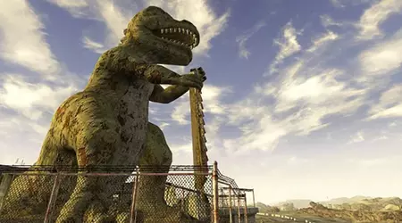 L'iconica statua di Dinky il T-Rex di New Vegas potrebbe apparire nella seconda stagione della serie Fallout