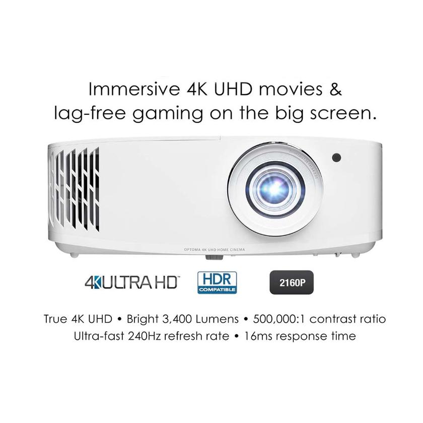 Proiettore domestico Optoma UHD50X Recensione proiettore Optoma