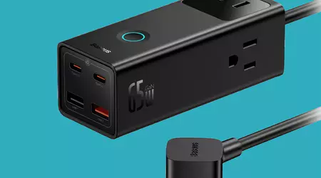 Baseus ha presentato una prolunga GaN 7-in-1 con una potenza di 65 watt