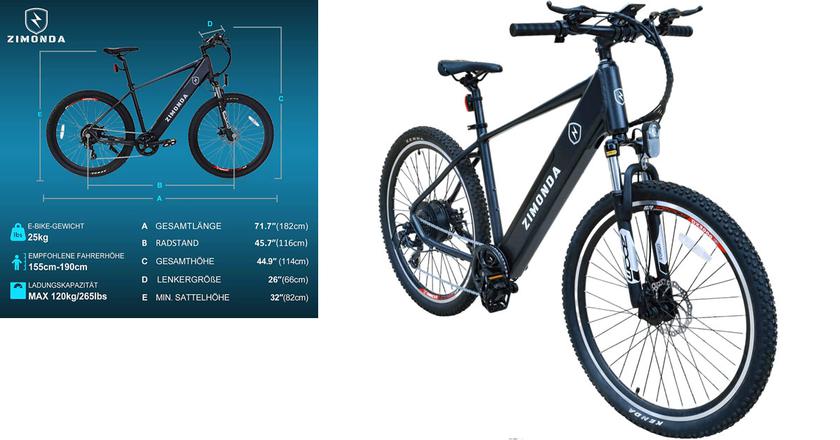 ZIMONDA migliore e-bike per la consegna