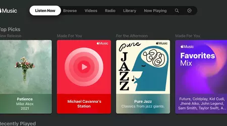 Apple Music App appare sulle smart TV di LG