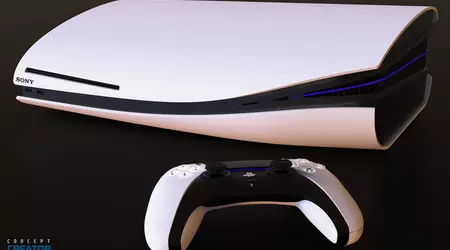 Stile in bianco e nero: il designer di Concept Creator ha mostrato i rendering concettuali della console di gioco Sony PlayStation 5 Pro