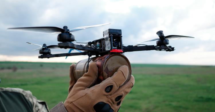 Il drone FPV ucraino ha percorso ...