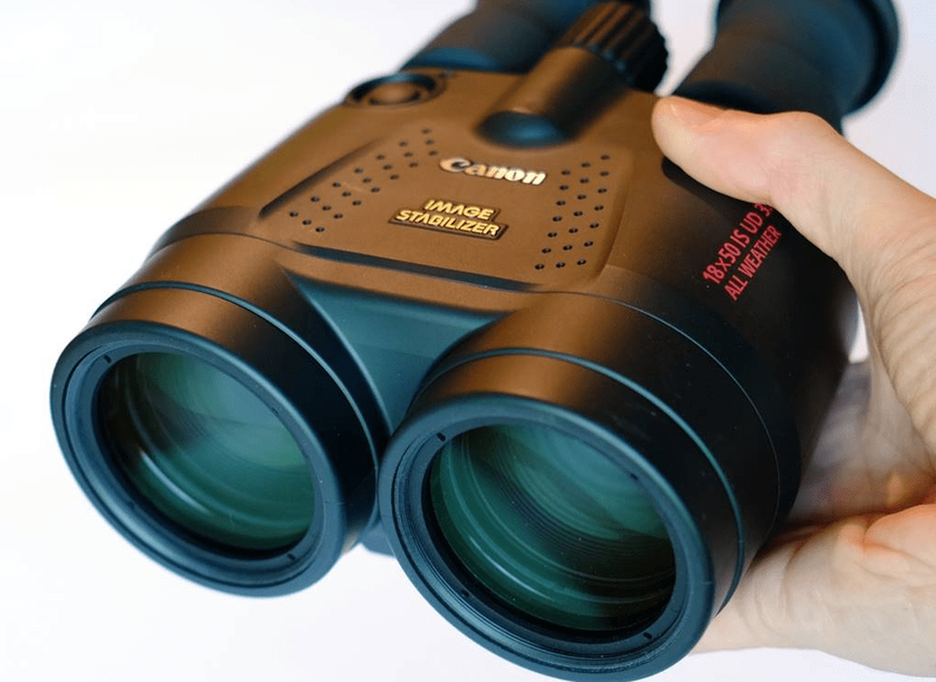 Binocolo stabilizzato Canon 18x50 IS