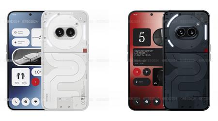 Due colori, fotocamera orizzontale e glifo retroilluminato: Nothing Phone (2a) è apparso nelle immagini ufficiali