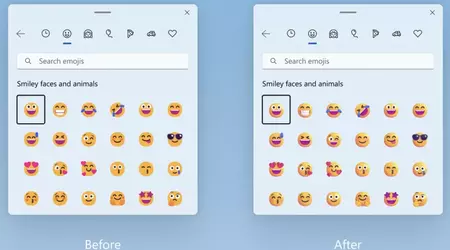 L'ultima build di prova di Windows 11 ha aggiornato le emoji che Microsoft aveva annunciato nel 2021.