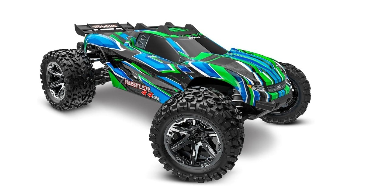 1:10 Traxxas Rustler macchina rc veloce
