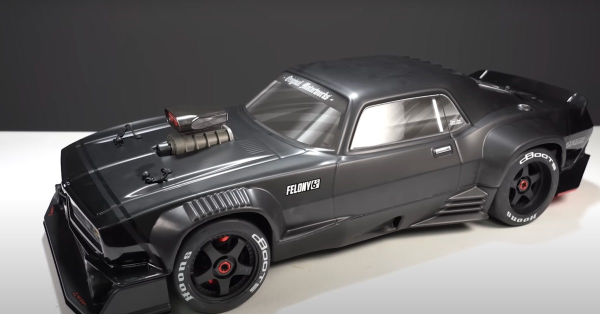 1:7 ARRMA Felony Resto-Mod Muscle RC Car