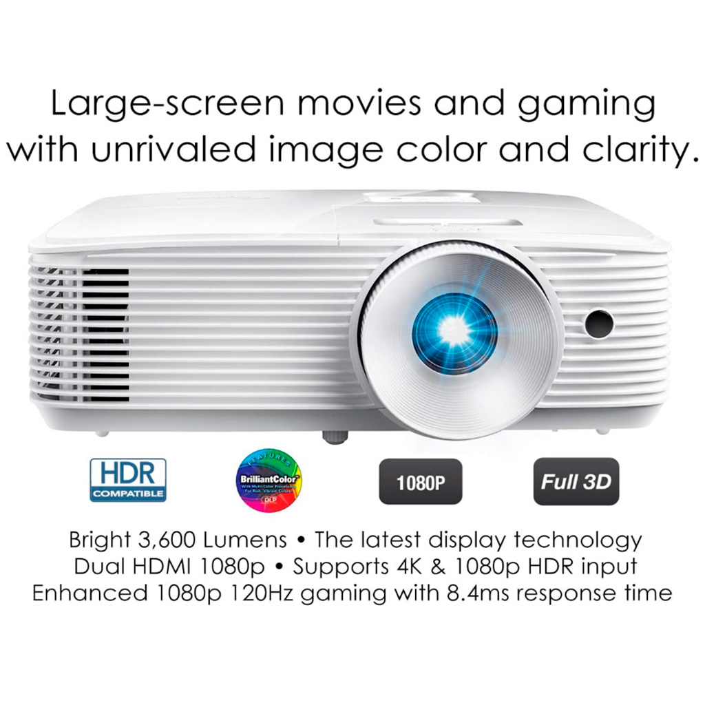 Proiettore domestico Optoma HD28HDR Miglior proiettore Optoma