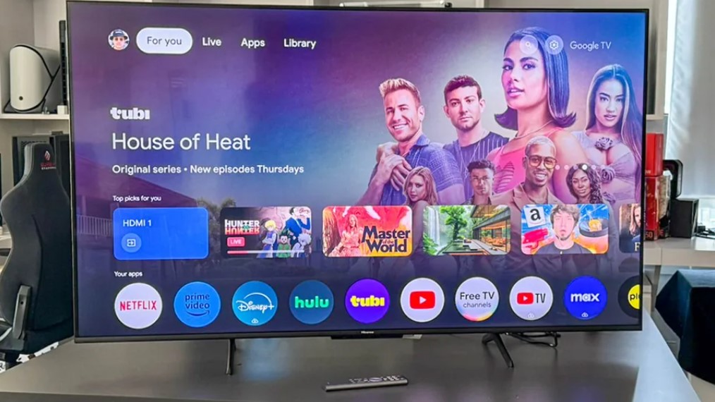 Hisense Serie U6N Mini-LED da 55 pollici TV 4K economica