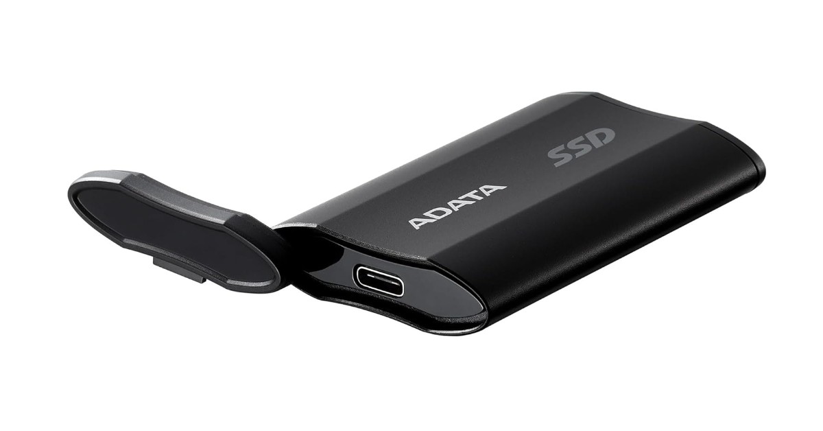 Unità ssd ADATA SE800 per l'editing video