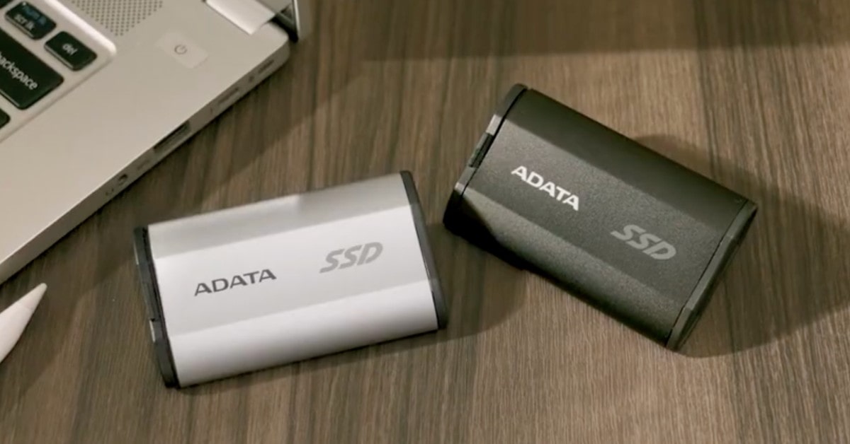 Unità ssd ADATA SE800 per l'editing video