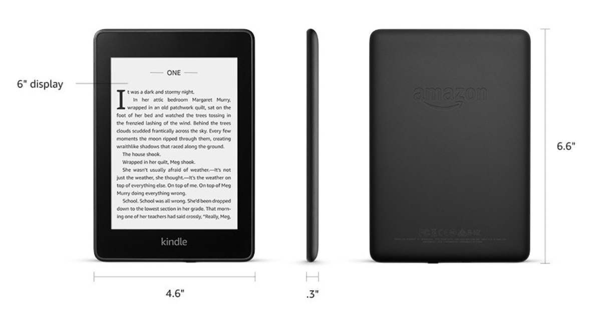 AMAZON KINDLE PAPERWHITE dispositivo per audiolibri