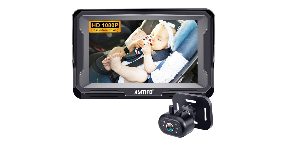 AMTIFO Videocamera per auto per bambini
