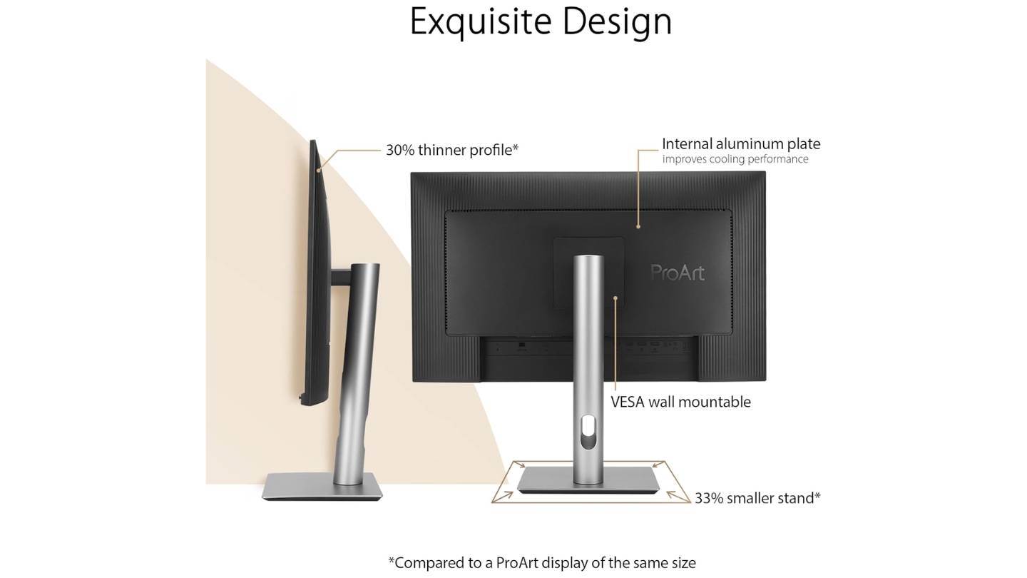 ASUS ProArt PA279CRV monitor MacBook per la correzione del colore
