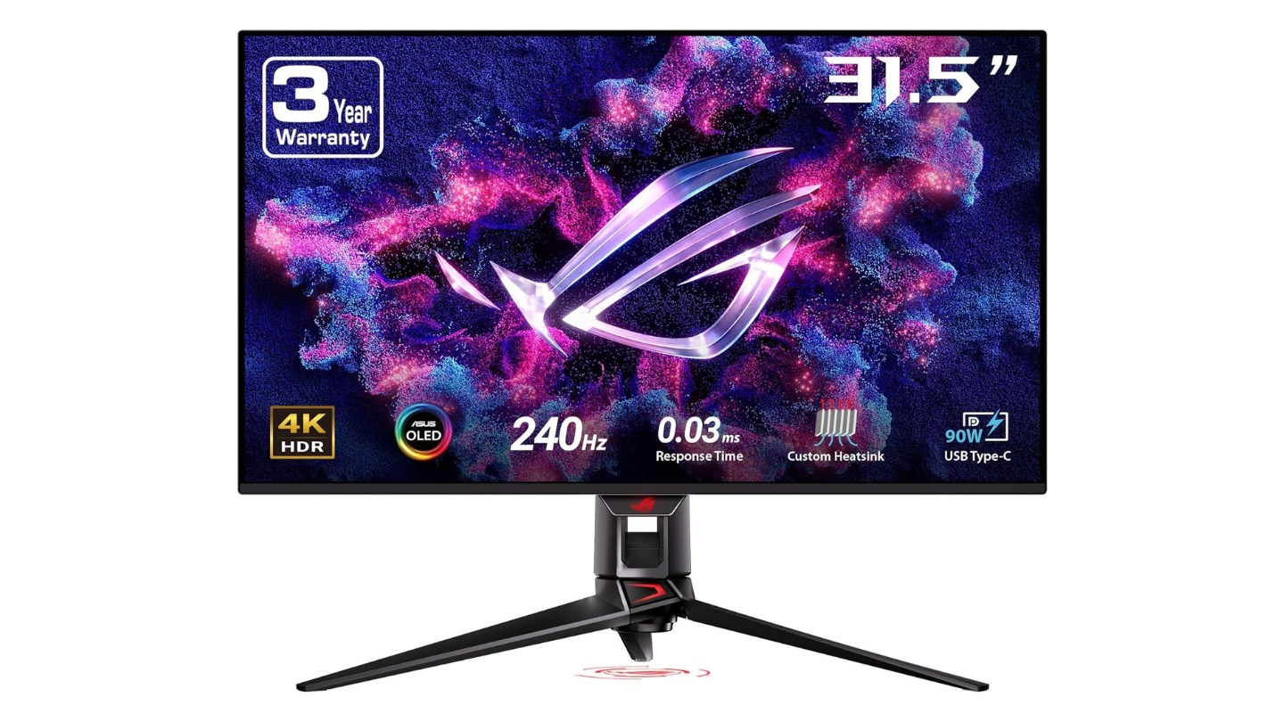 Monitor da gioco ASUS ROG Swift OLED PG32UCDM da 32 pollici