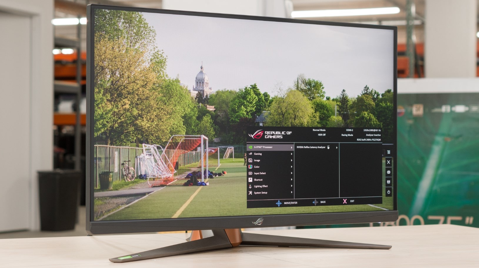 ASUS ROG Swift PG279QM monitor esport pro