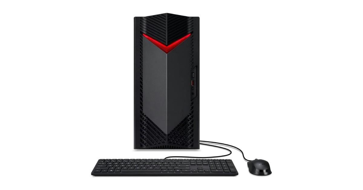 Acer Nitro 50 miglior PC gaming sotto i 1000 euro