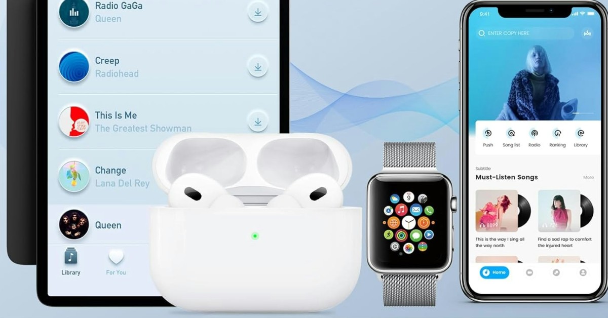 XIEANDKONG Custodia ricarica AirPods Pro ricambio