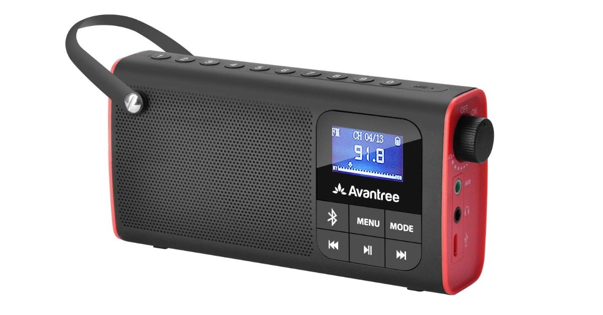 Radio tascabile AVANTREE 3IN-1