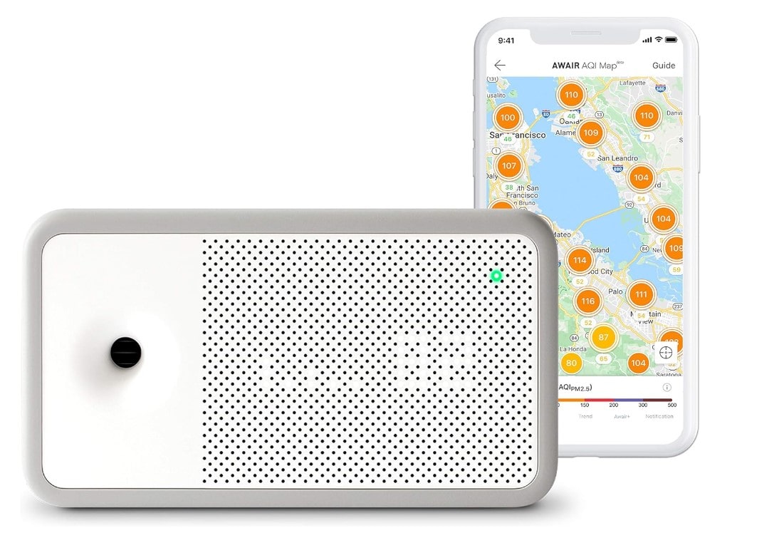 Awair Element Monitor intelligente della qualità dell'aria per interni per le allergie