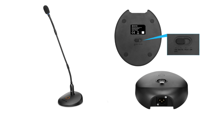 BOYA Desktop microfono per parlare