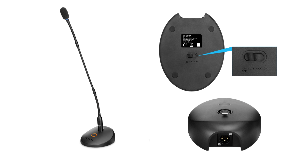 BOYA BY-GM18C miglior microfono per sala conferenze