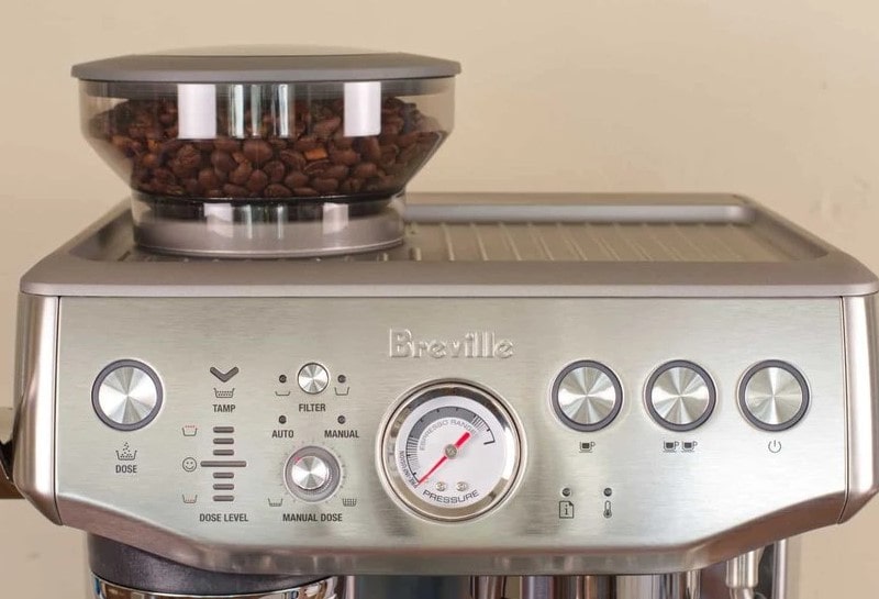 Breville Barista Express Impress macchina caffè confronto 1000