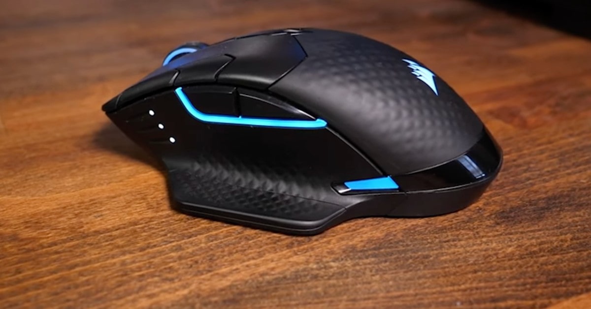 Mouse wireless Corsair Dark Core RGB Pro per il gioco