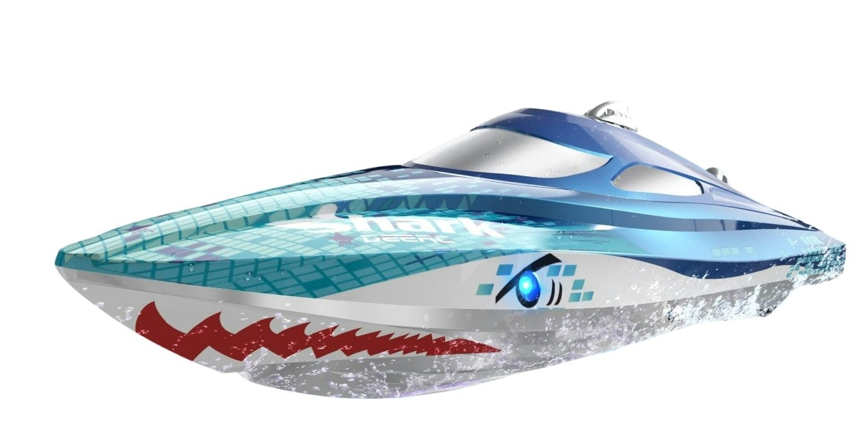 DEERC HJ812 barca rc per piscina