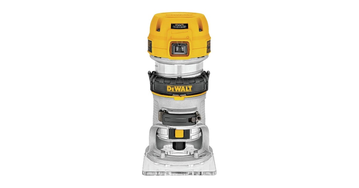 DEWALT Router DWP611 miglior fresatrice legno con recensioni positive